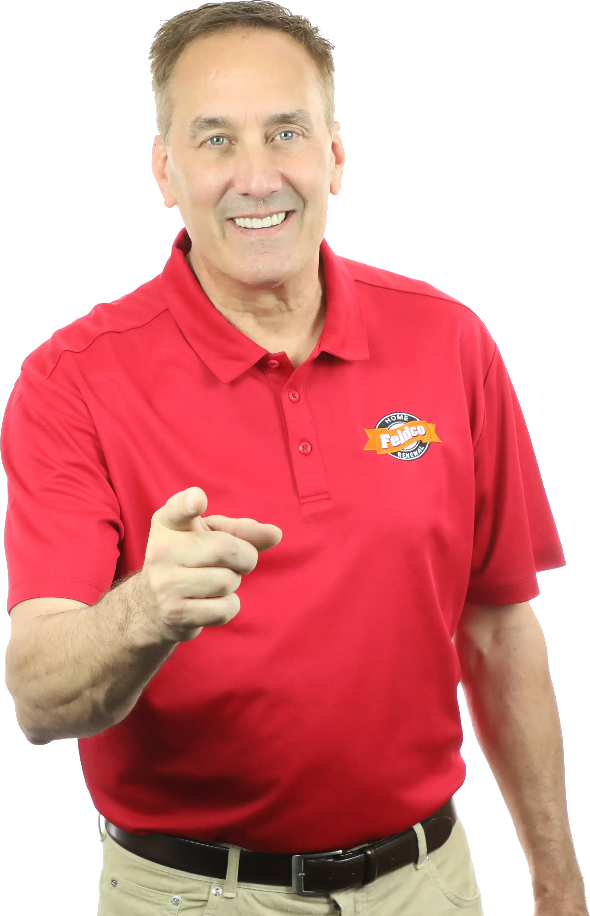 Dave pointing at user