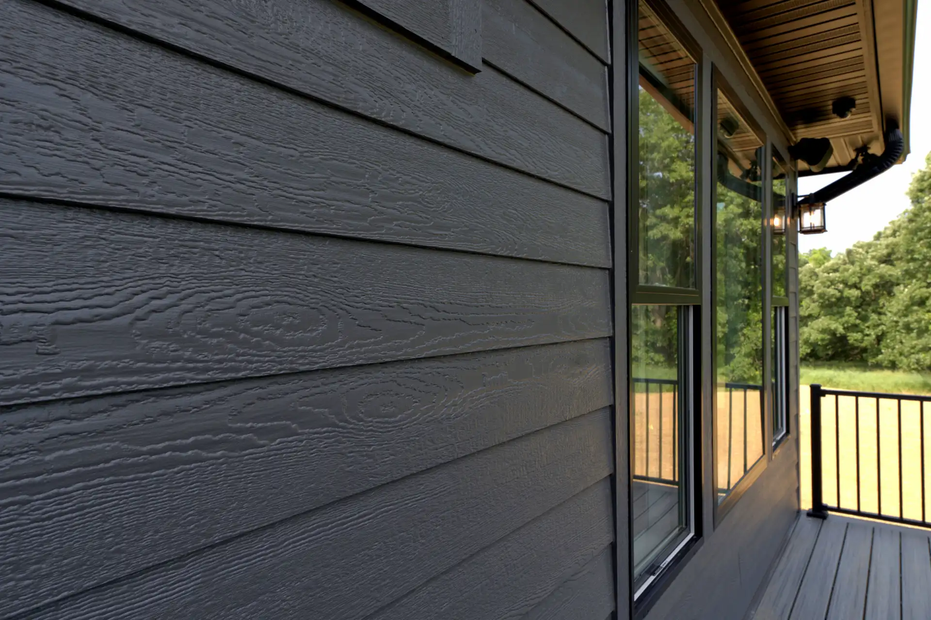 LP SmartSide Siding Black