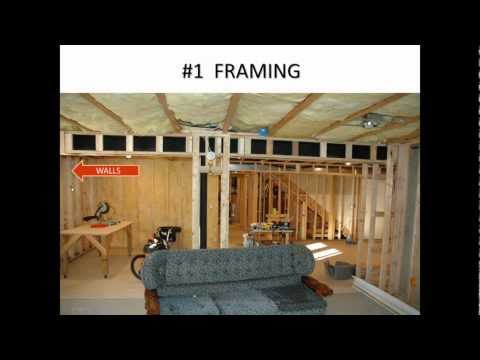 How to finish a basement