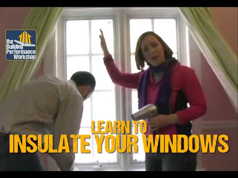 How to Weatherize Windows with Plastic Film Insulation- DIY Home Improvement