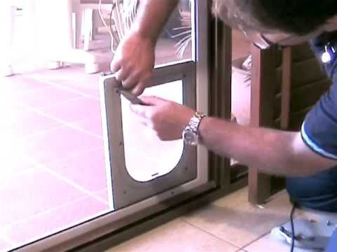 Petway Pet Doors - DIY Fitting Instructions - Insect Screen Door