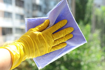 microfiber cloth for cleaning windows