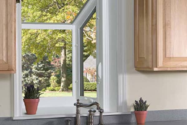 replace an existing kitchen window with a garden window