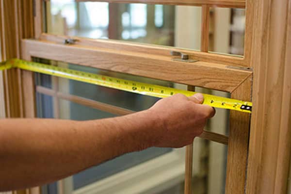 measuring window width for replacement