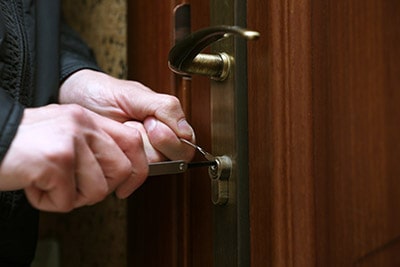 picking entry door lock