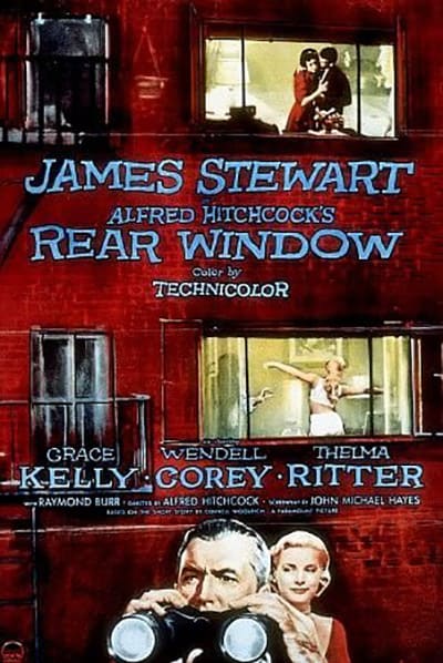 poster for rear window