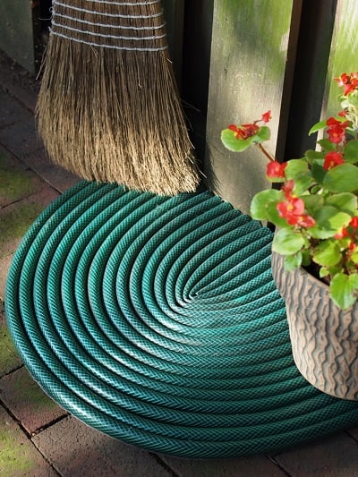 garden hose doormat