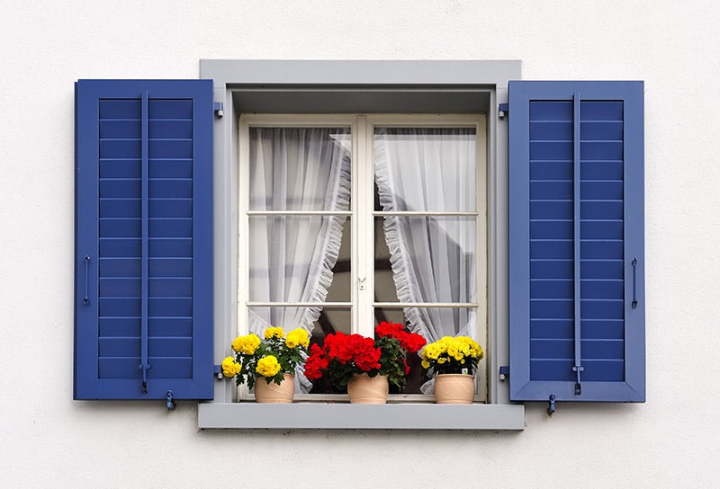 exterior window shutters