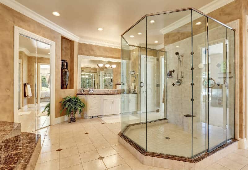 luxury shower