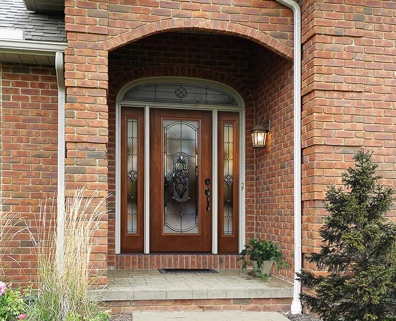 are fiberglass entry doors solid