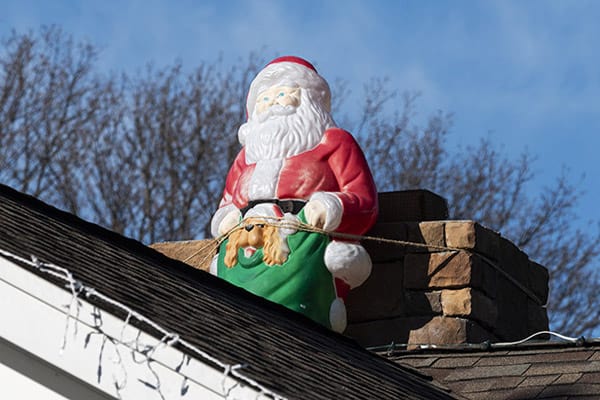 Christmas roof decorations